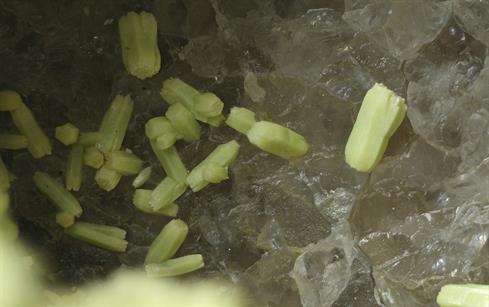 Pyromorphit - Sehringen Badenweiler Schwarzwald FOV 3-4mm 2016-06-02 21-26-31